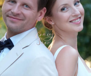 M jak miłość nowy sezon. Natalka (Dominika Suchecka) i Adam Karski (Patryk Szwichtenberg) biorą ślub