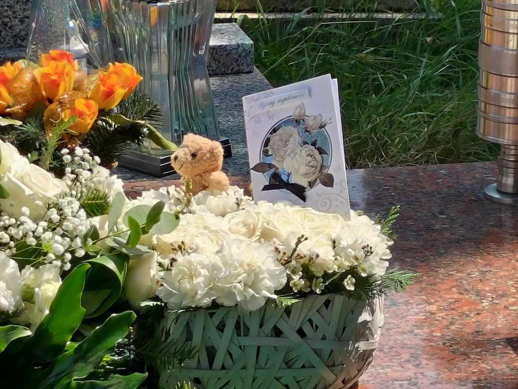 Patrycja i Bruno spoczęli na cmentarzu w Tychach. Widok grobu łamie serce