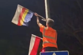  Wywiesili flagi w Puławach i zaczęło się piekło. Co to za tęczowe g...o?