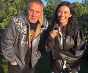 M jak miłość nowy sezon na planie. Joanna (Dominika Sakowicz), Artur Rogowski (Robert Moskwa)