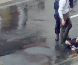 Interwencja policji w Lubinie. Jest nowe nagranie