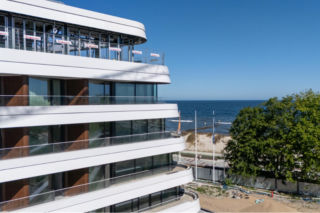 Hotel Mearl w Kołobrzegu - budowa