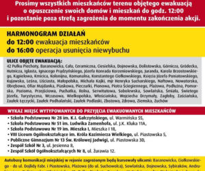 Ewakuacja w Białymstoku
