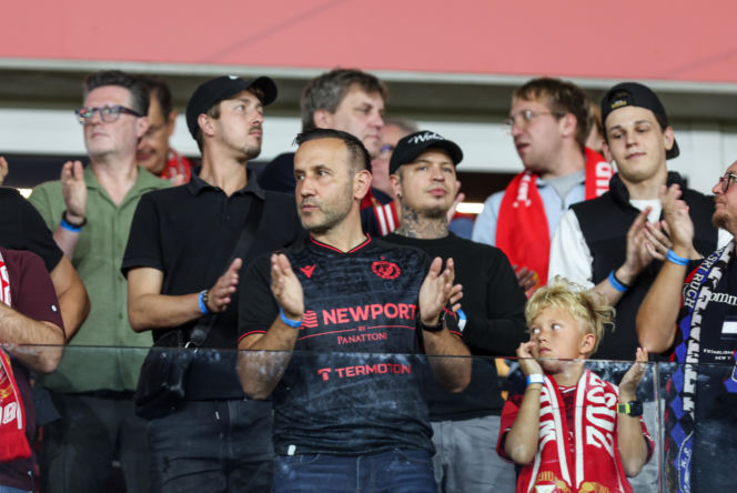 Widzew Łódź - Lech Poznań: Zdjęcia kibiców z meczu 6. kolejki PKO BP Ekstraklasy