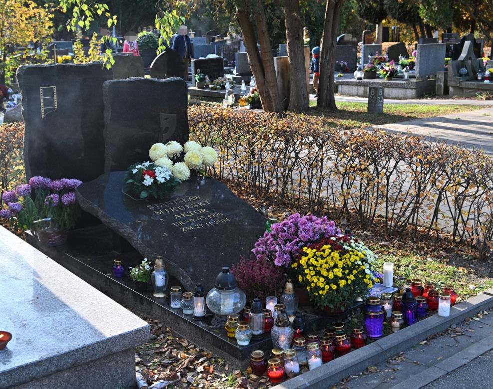 Grób Stanisława Mikulskiego