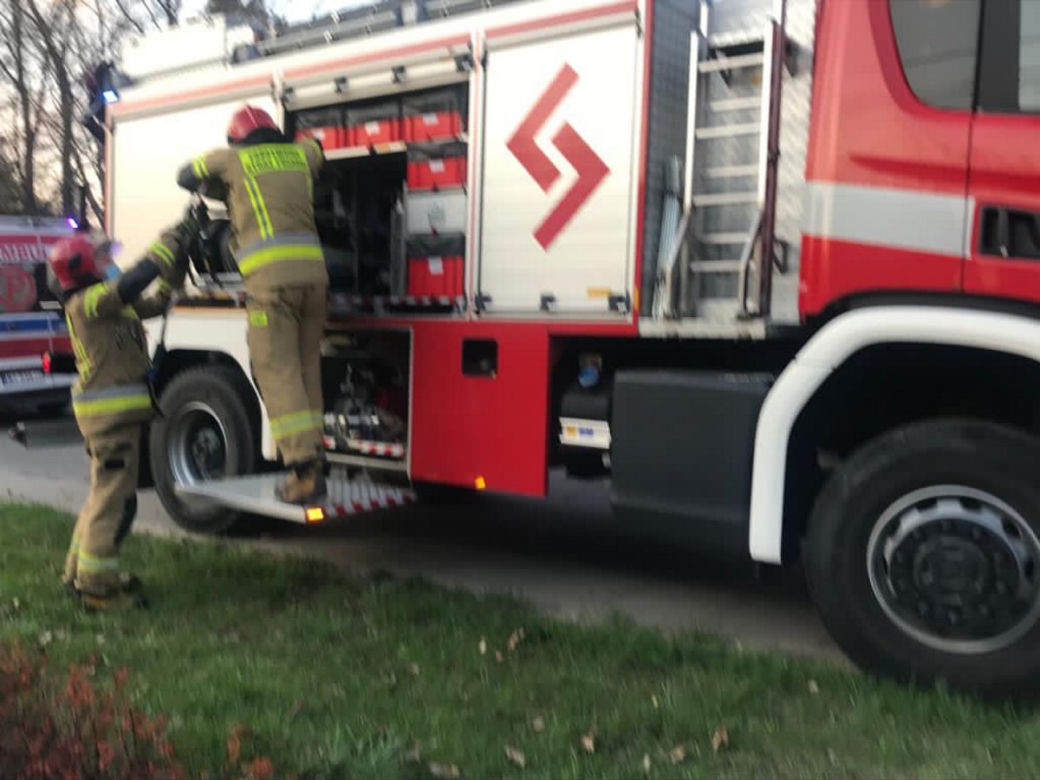 Potworny wypadek w Konstancinie