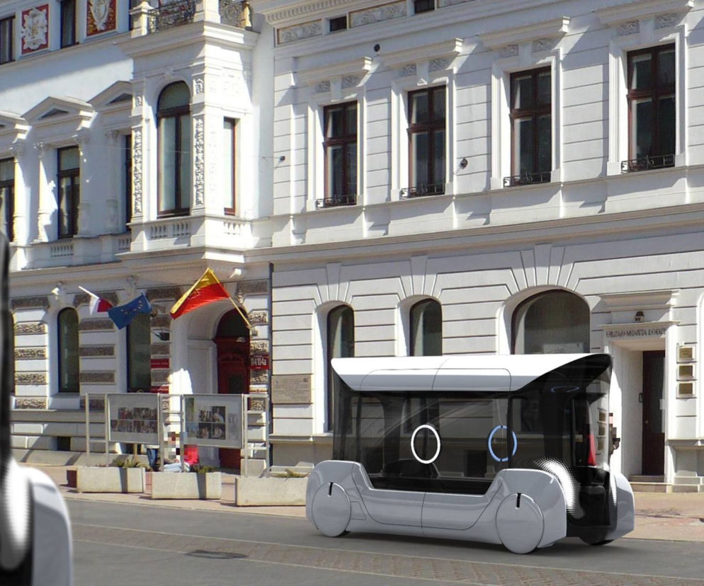 1 Jest pomysł, by po Piotrkowskiej jeździło takie właśnie auto