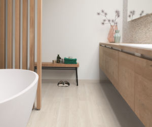 Modna podłoga w łazience. Propozycja firmy Quick-Step