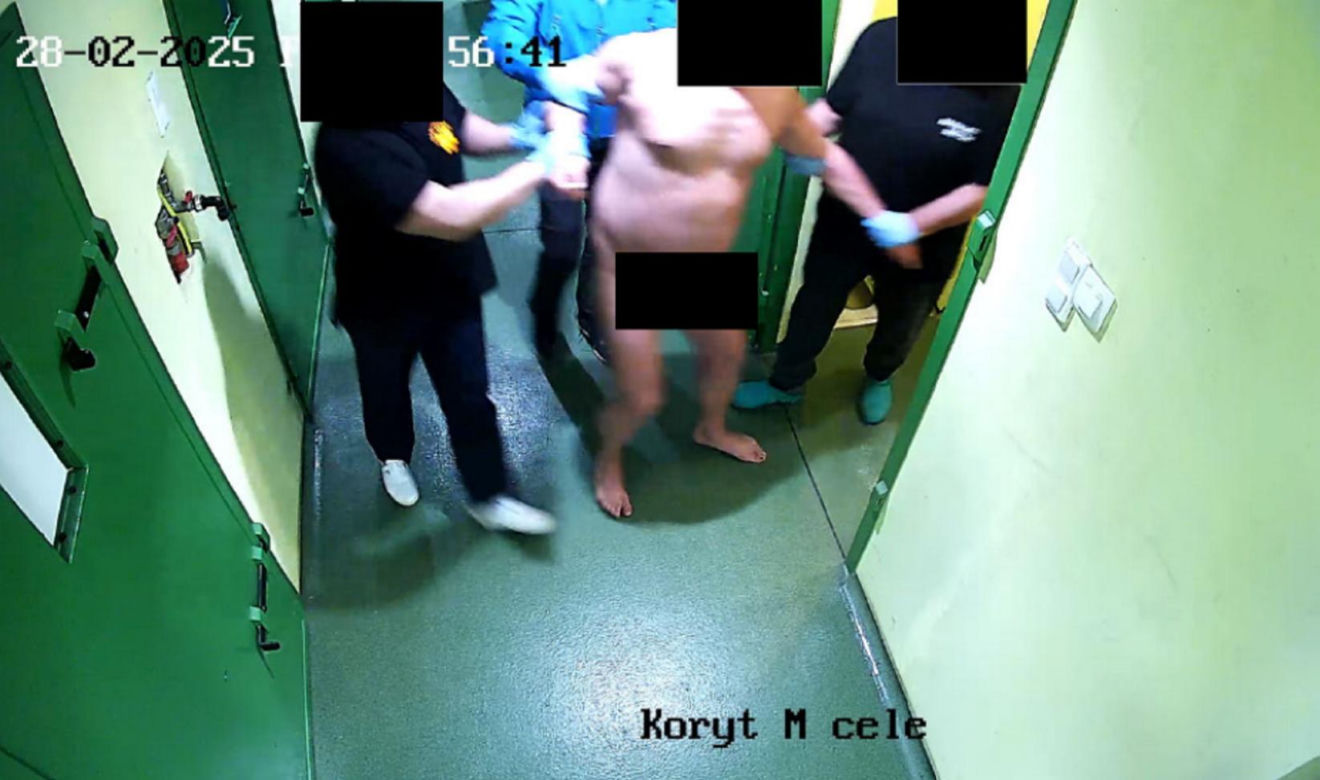 Tortury w łódzkiej izbie wytrzeźwień