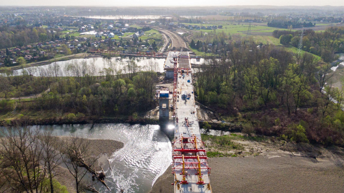 Budowa obwodnicy Oświęcimia - kwiecień 2024
