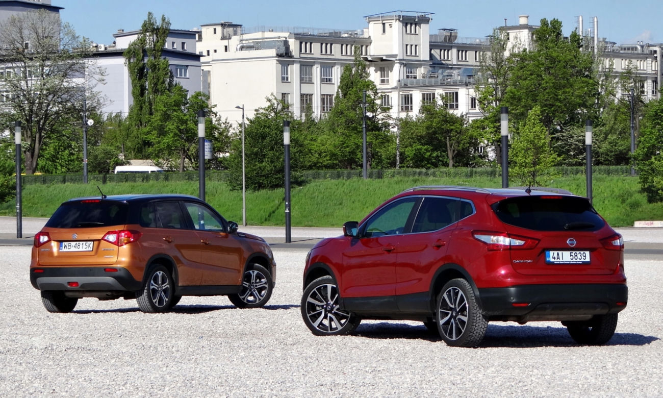 Suzuki Vitara vs. Nissan Qashqai