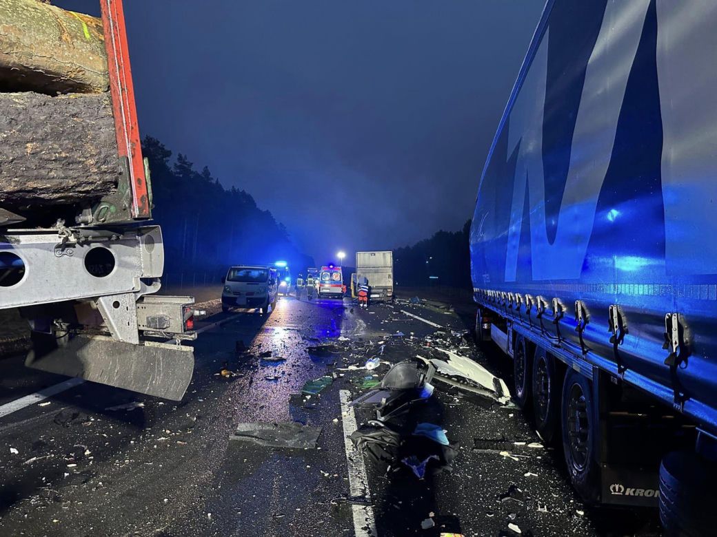 Tragiczny wypadek na S10 w pobliżu węzła Toruń Południe