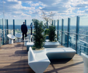 Taras widokowy na 36. piętrze wieżowca Atal Olimpijska w Katowicach