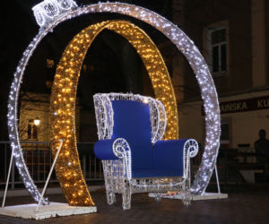 Kielce iluminacje świąteczne 2020