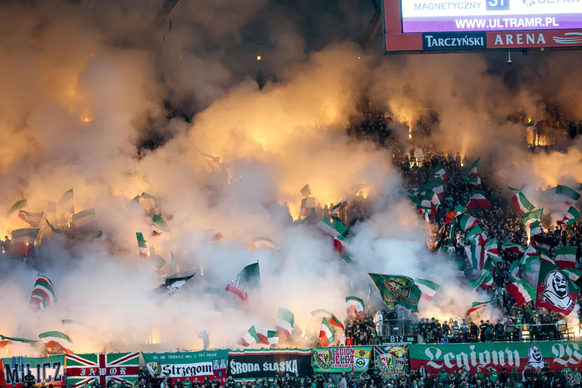 Śląsk Wrocław - Lech Poznań: Zdjęcia kibiców i zawodników z meczu 10. kolejki sezonu 2026/27 PKO BP Ekstraklasy