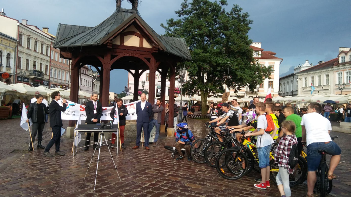 Protest przeciwko ACTA w Rzeszowie