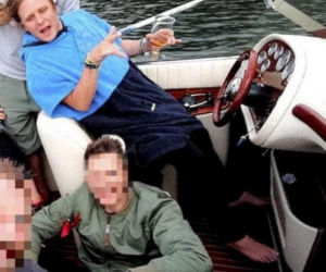 Pożegnali Piotra na jego ulubionej motorówce