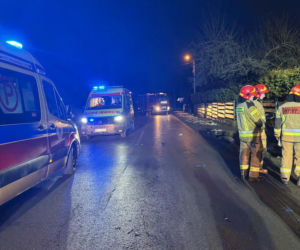 Tragiczny wypadek w Małopolsce. Nie żyje 21-latek, 17-latka trafiła do szpitala ciężko ranna