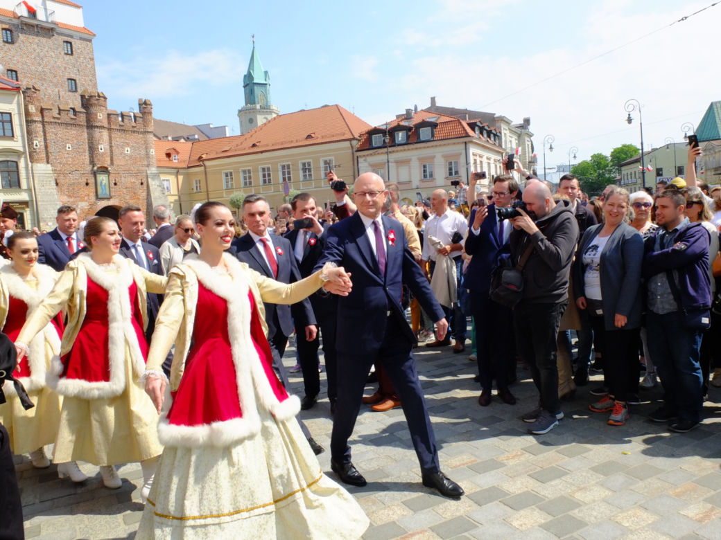 Lublin tańczył poloneza na Święto Konstytucji 3 Maja