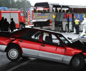 wypadek autokaru w Niemczech