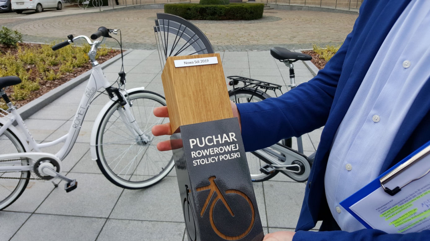 Puchar Rowerowej Stolicy Polski dla Nowej Soli