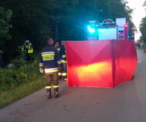 ROZTRZASKAŁ SIĘ, PRÓBUJĄC UNIKNĄĆ NOWOŻEŃCÓW