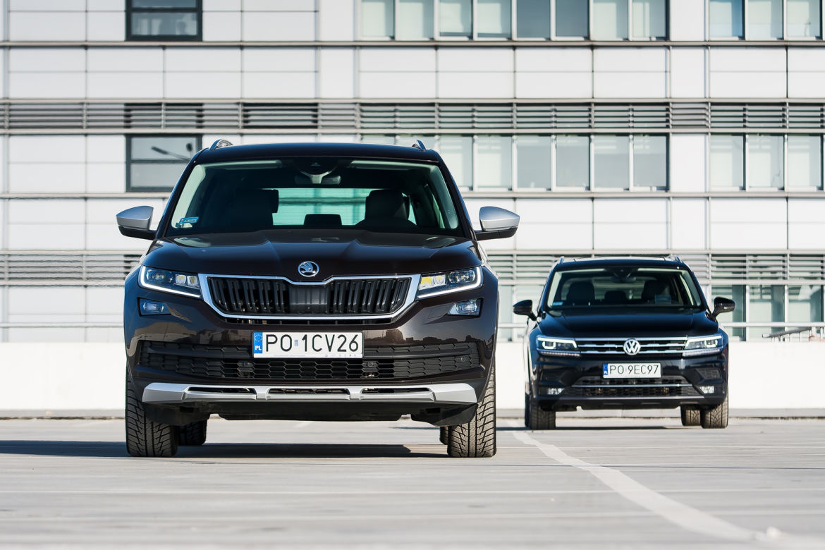 Skoda Kodiaq Scout vs. Volkswagen Tiguan Allspace