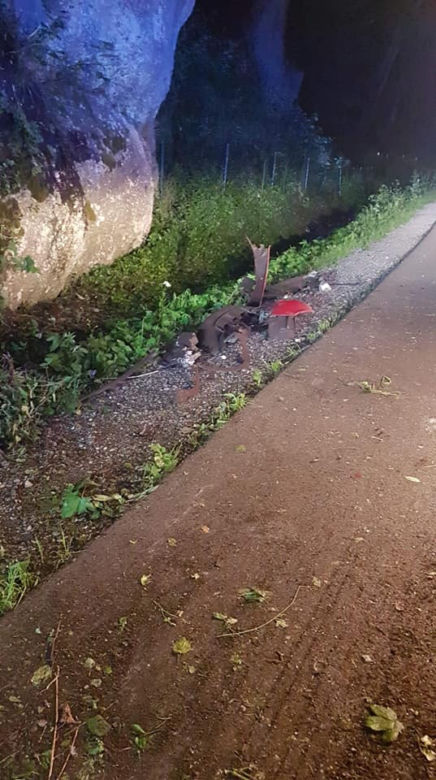 POTWORNY wypadek w Skale! Kierowca nie miał szans [ZDJĘCIA] 