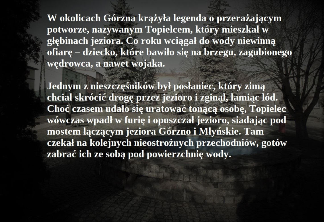 Legenda o potworze w Górznie