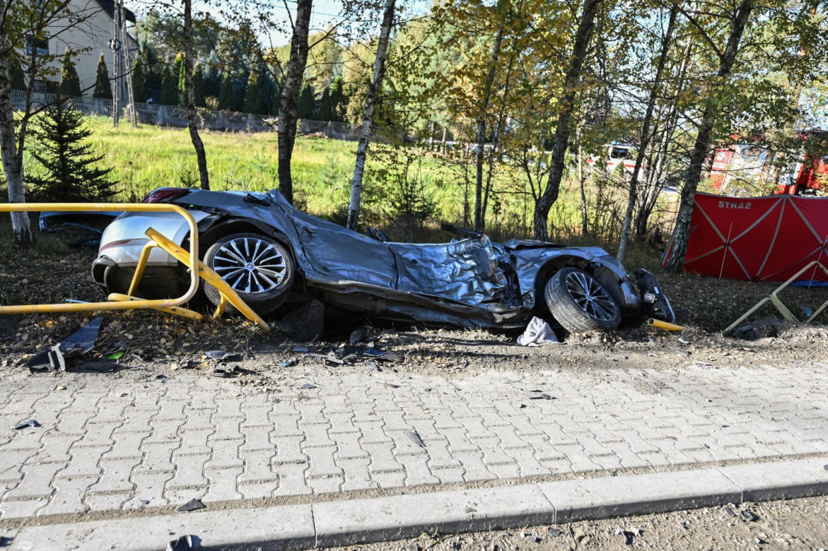 Celiny. Śmiertelny wypadek na DK73