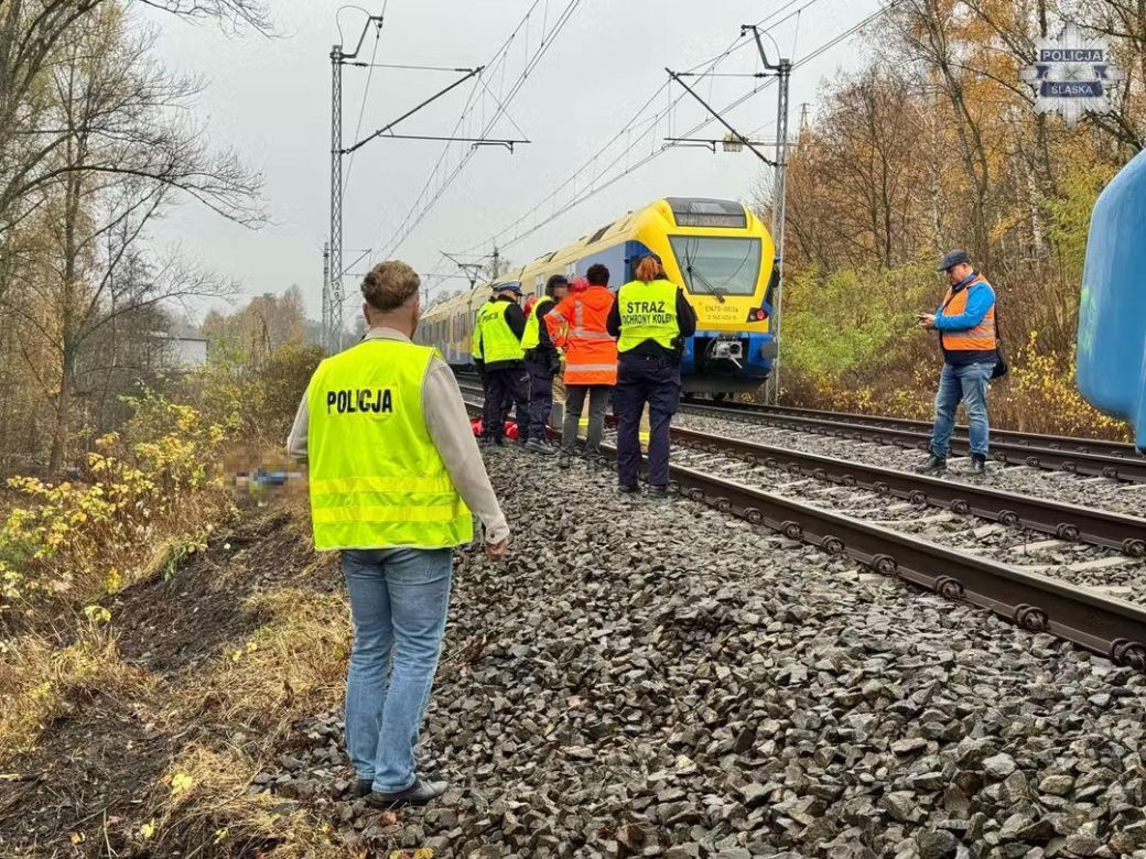 Śmiertelne potrącenie na torach w Rudzie Śląskiej