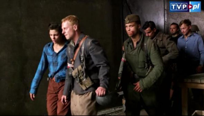 Czas honoru 7 sezon. Bolek Pustułka (Cezary Łukaszewicz), Bronek (Maciej Zakościelny), Ruda (Karolina Gorczyca)