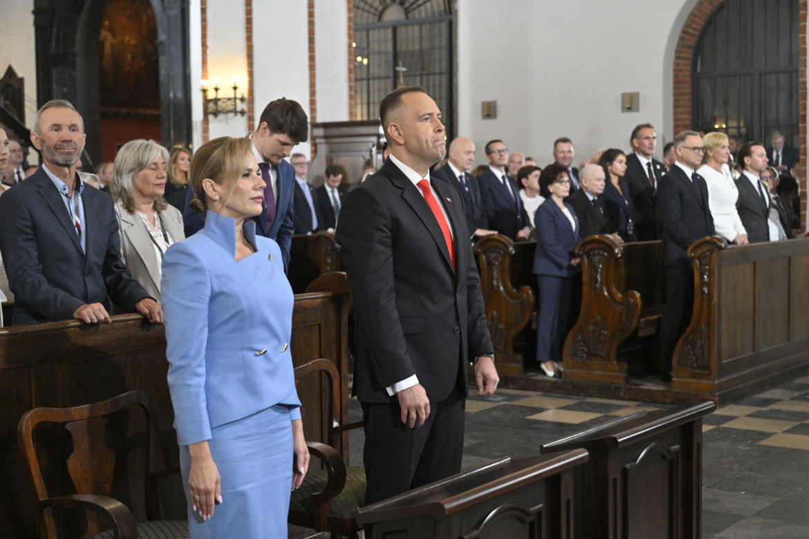 Marta Nawrocka i Waldemar Nawrocki