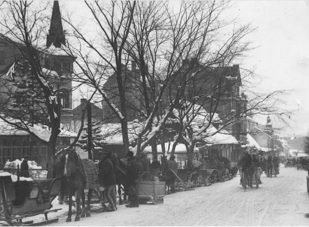 Zakopane: zima na Krupówkach sto lat temu