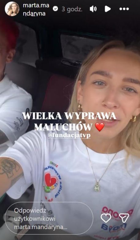 Córka Wiśniewskiego i Mandaryny ruszyła z tatą w podróż. Mieli awarię samochodu! "Wylądowaliśmy w pokrzywach"