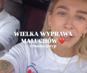 Córka Wiśniewskiego i Mandaryny ruszyła z tatą w podróż. Mieli awarię samochodu! Wylądowaliśmy w pokrzywach