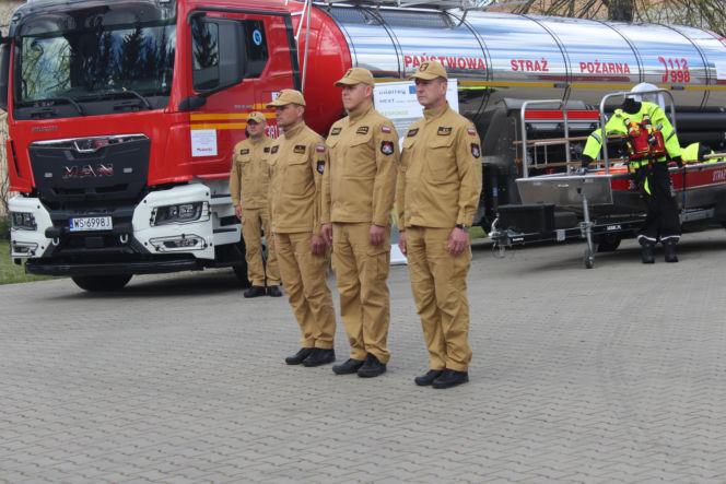 Do Komendy Miejskiej PSP w Siedlcach trafił nowoczesny sprzęt