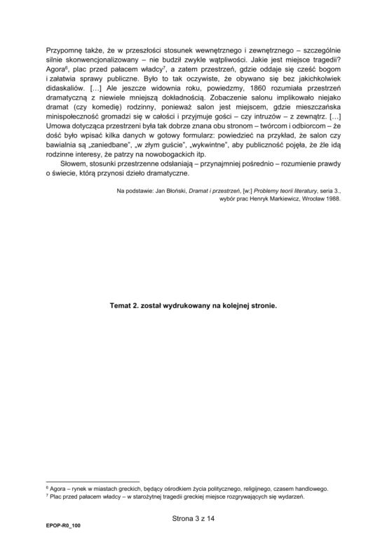 Matura 2021 polski rozszerzony, odpowiedzi, arkusze CKE, pytania, zadania, język polski poziom rozszerzony [10 maja 2021]