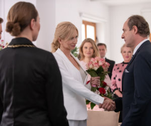 Na Wspólnej odc. 2730. Ewa (Ewa Gawrykuk), Arek Ostrowski (Marek Kalita)