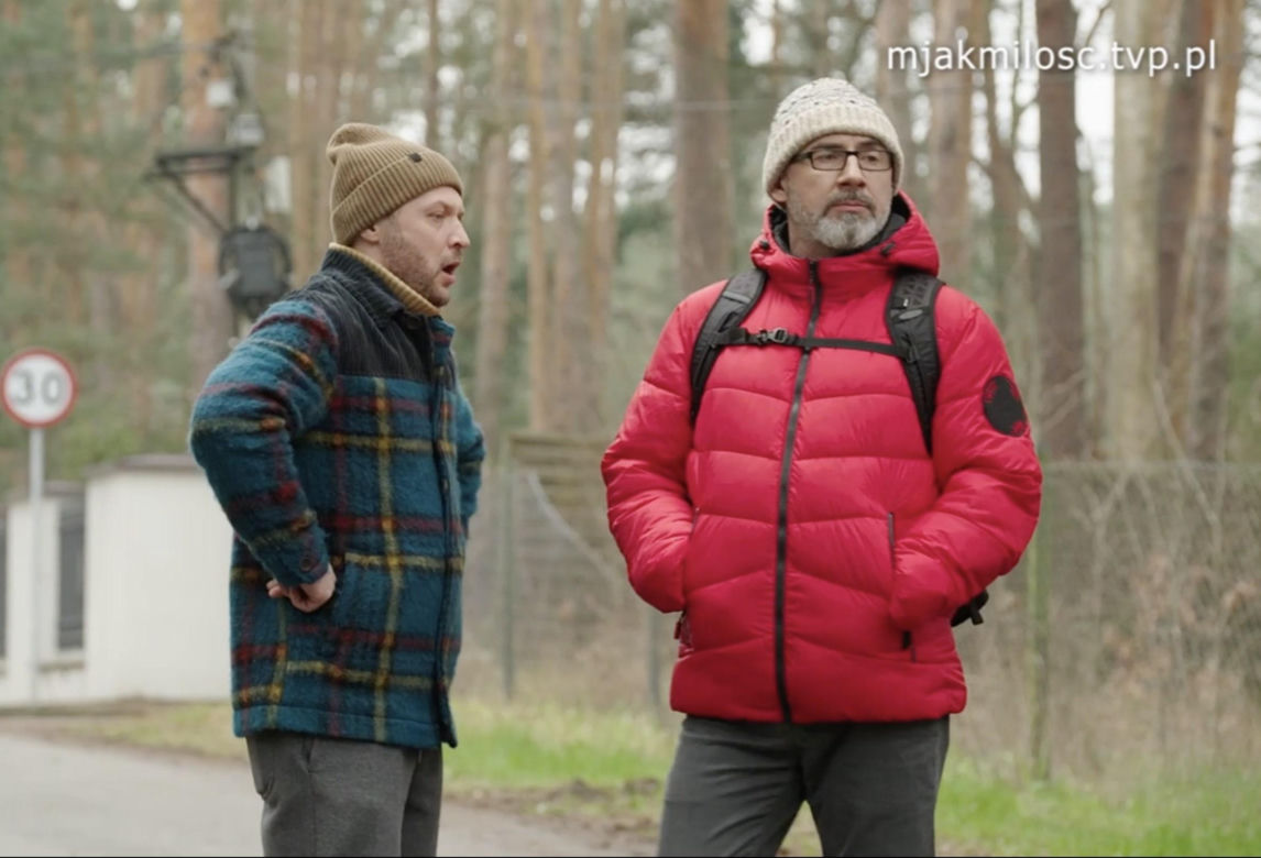 M jak miłość, odcinek 1804: Wiesiek (Marcin Zarzeczny), Adam Werner (Jacek Kopczyński)
