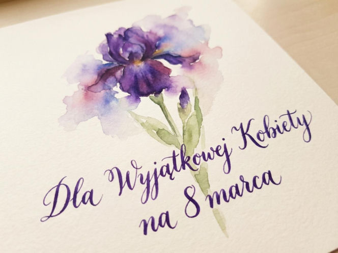 Kartka na Dzień Kobiet