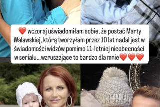 Barwy szczęścia. Katarzyna Zielińska na planie serialu