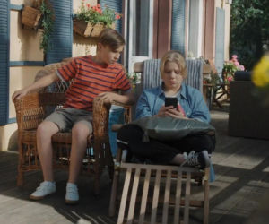 M jak miłość odc. 1898. Lenka (Olga Cybińska), Misiek (Aleksander Bożyk)