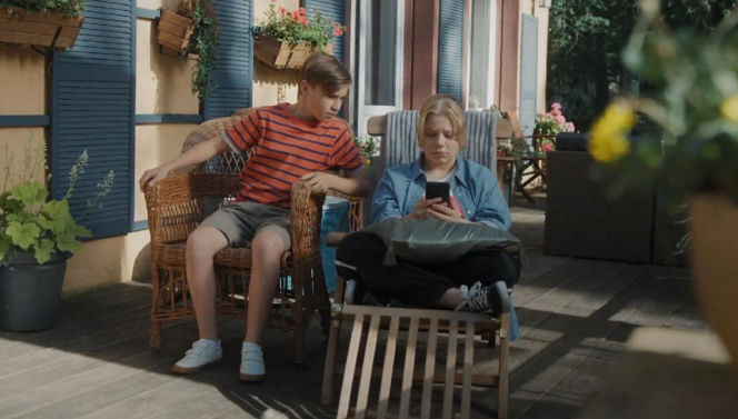 M jak miłość odc. 1898. Lenka (Olga Cybińska), Misiek (Aleksander Bożyk)