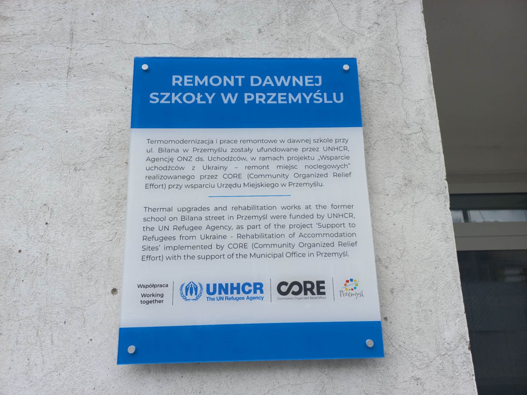 Centrum Pomocy Humanitarnej na Bilana 2 w Przemyślu