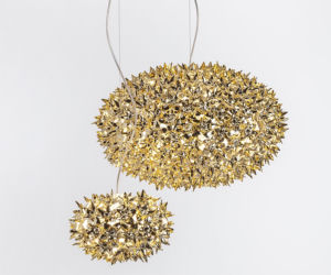 Złota lampa Bloom Kartell