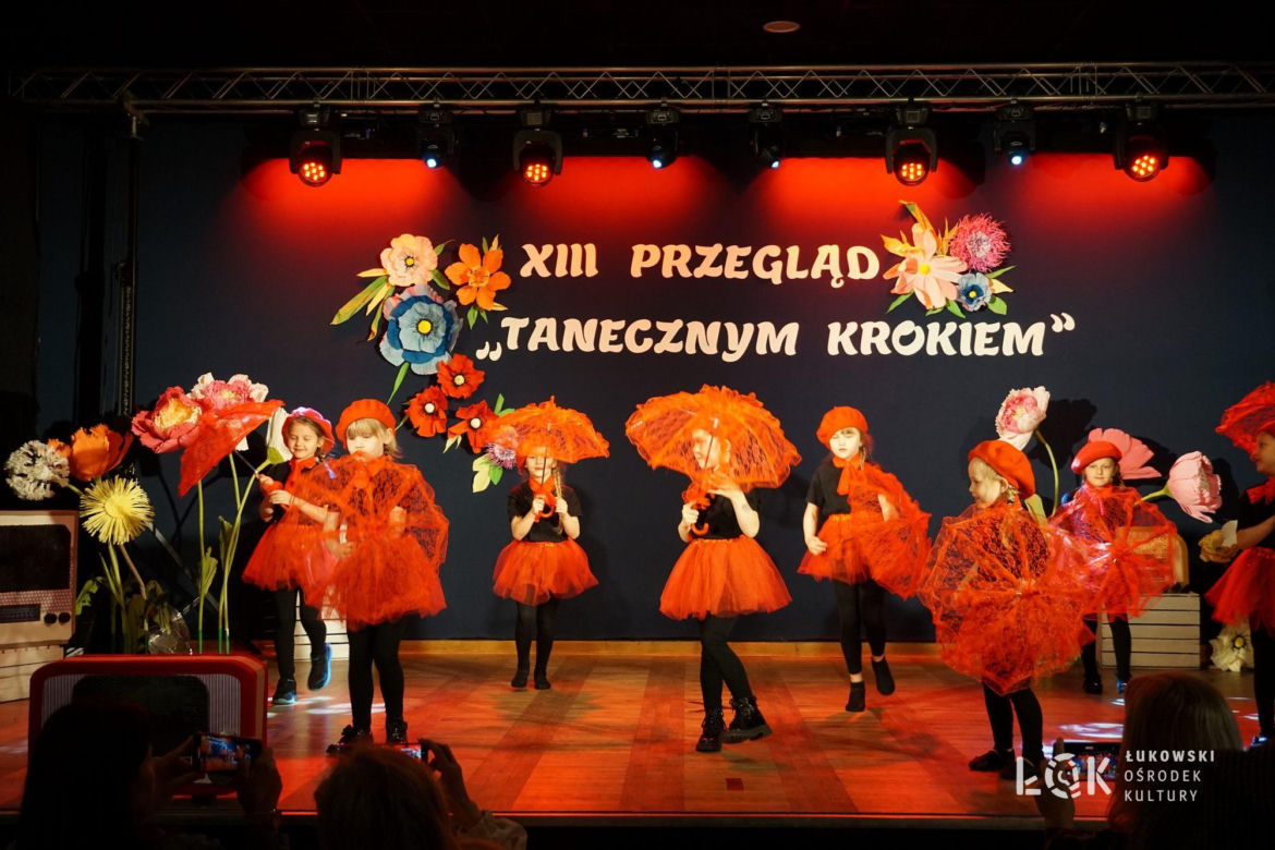 XIII Przedszkolny Przegląd „Tanecznym Krokiem” w Łukowskim Ośrodku Kultury 2026