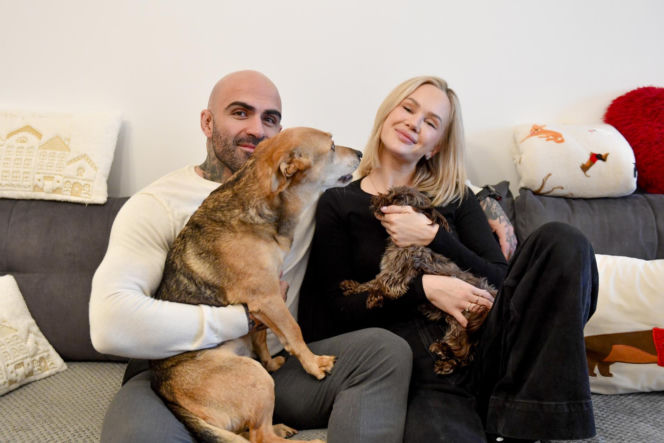 Akop Szostak, Michalina Zagórska i psy