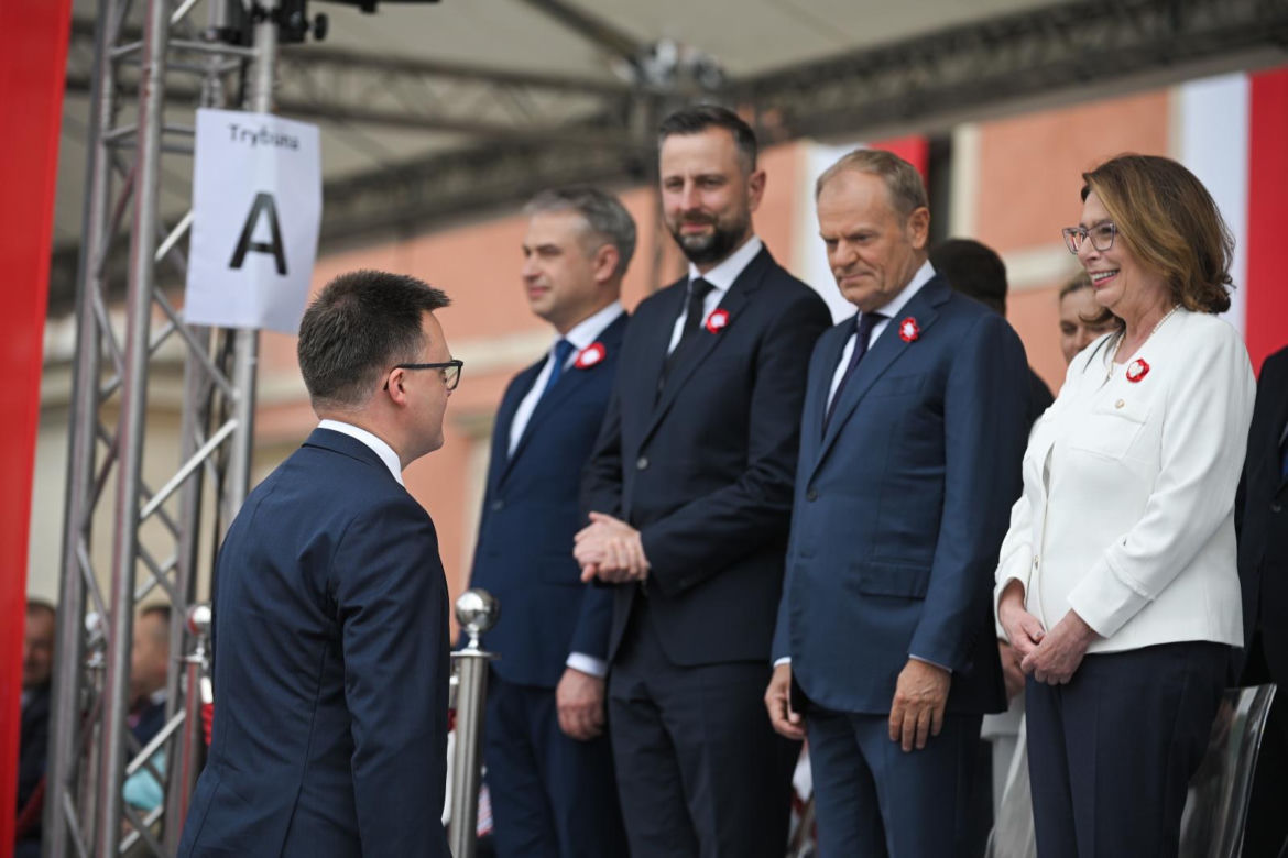 Uroczystości na pl. Zamkowym w Warszawie (3.05.2025)