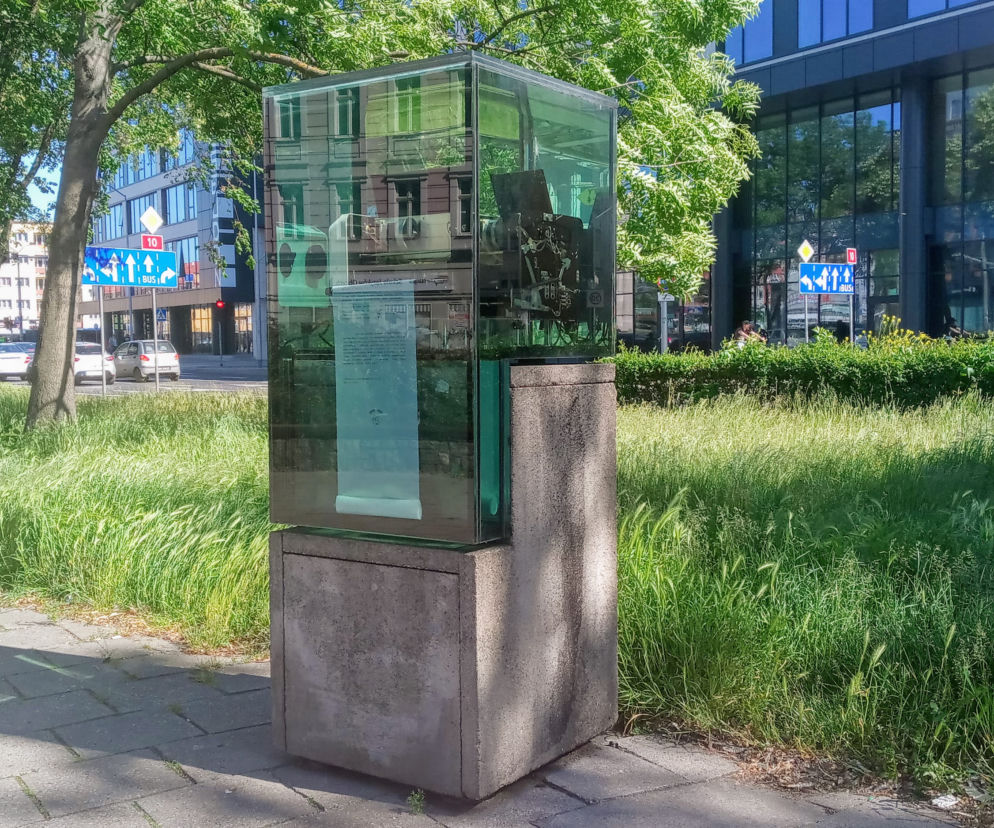 Pomnik powielacza w Szczecinie